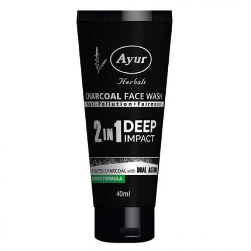 Ayur Charcoal Face Wash 40ml