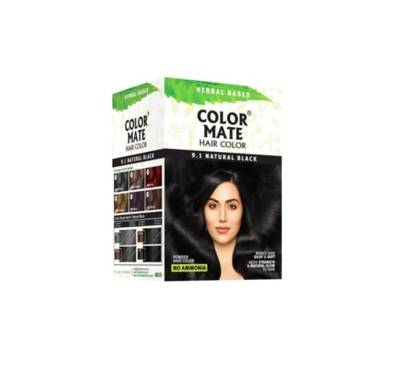 Color Mat Hair Color Natural-BLACK
