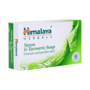Himalaya neem and turmeric soap.