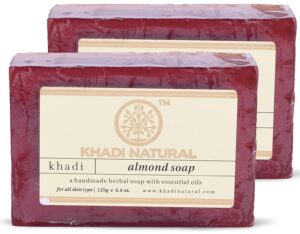 Khadi Honey Almond Soap 125g