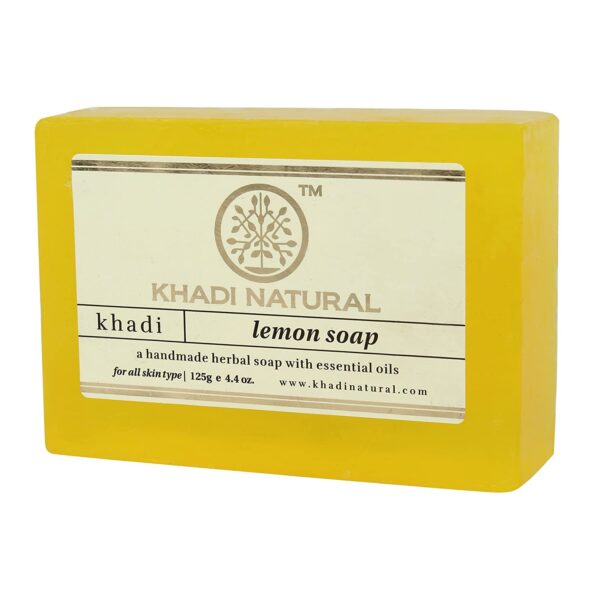 Khadi Lemon Soap-125g