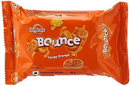 Sunfeast Bounce Orange Creme-82gm.