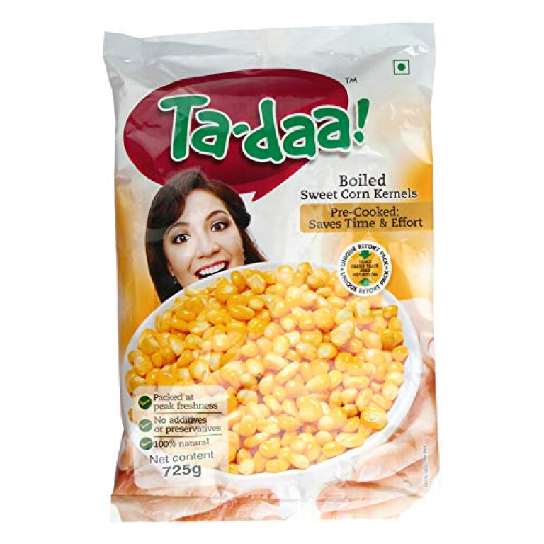 Ta-daa Boiled Sweet Corn Kernels-725gm