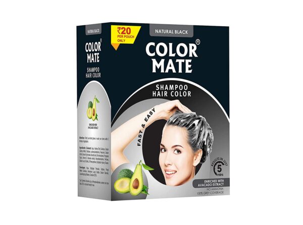 color mate black shampoo 15ml
