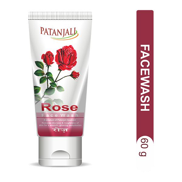 Patanjali Rose face wash 60gm